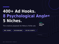 Ad Creative Vault 400+ ad hooks and UGC scripts cover