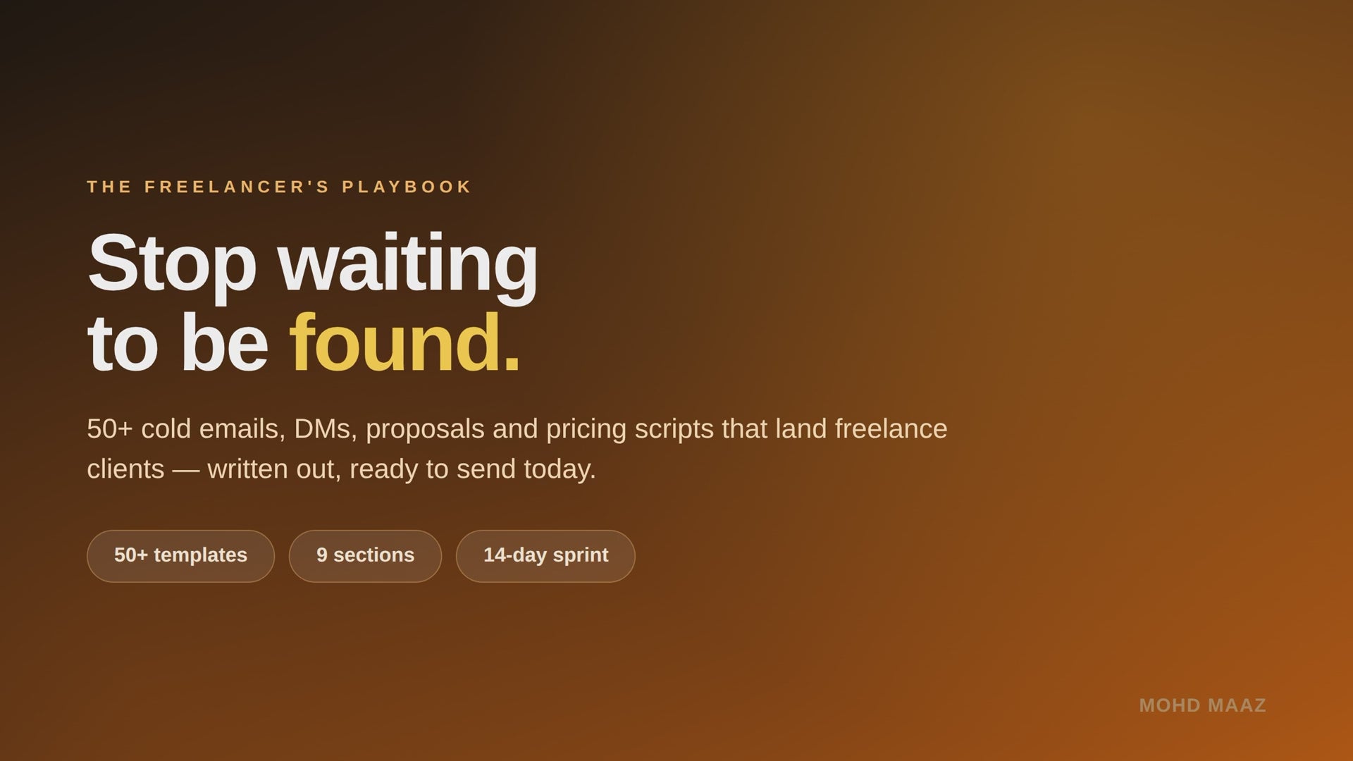 The Client-Getting Vault — 50+ Cold Emails, Proposals & Pricing Scripts for Freelancers